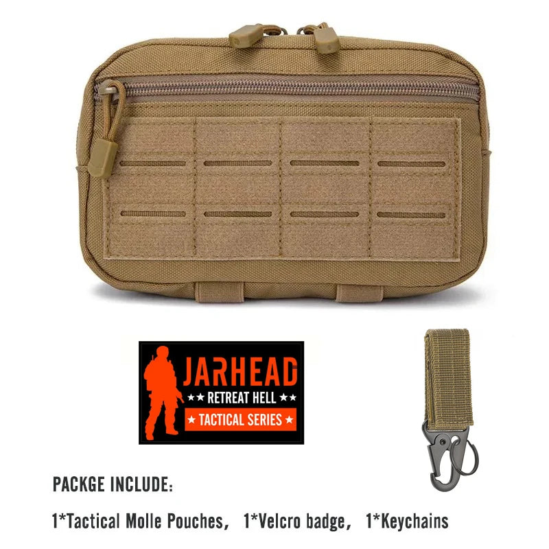 Tactical MOLLE Utility Pouch – 1000D Water-Resistant Organizer