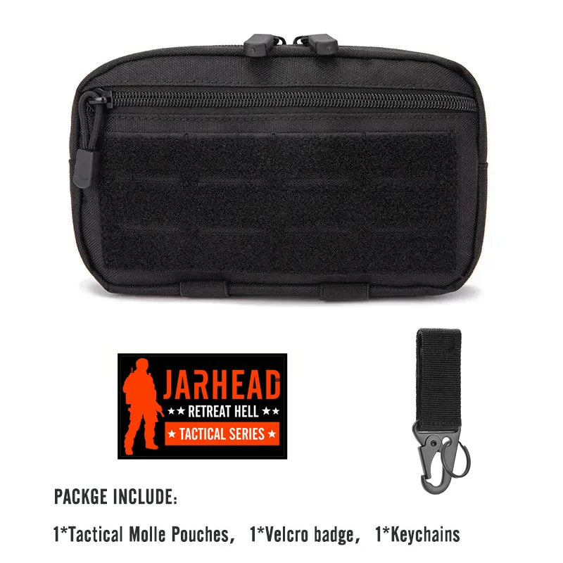 Tactical MOLLE Utility Pouch – 1000D Water-Resistant Organizer
